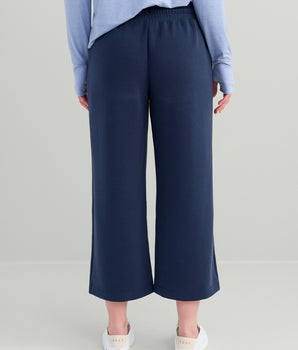 Womens Bayside Wide Leg Crop