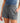 Huk women's Bayside Short in Anchor Heather, quick-drying fishing shorts, front view