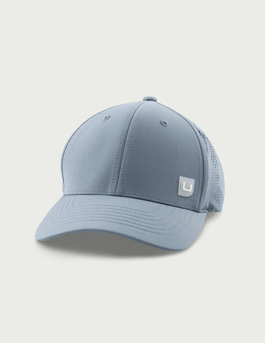 Casquette Huk Femme Mesh Floral Bleu/blanc - Snapback Camionneur Pêche
