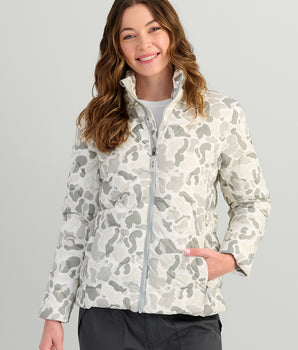 Womens KC Print Wave jacket