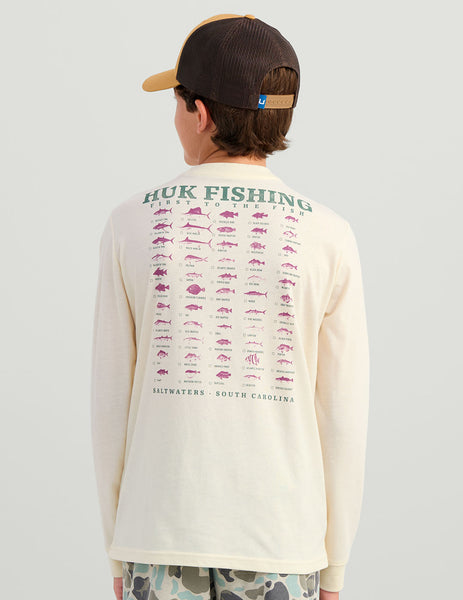 Huk Fishing長袖 Ji Huk Fishing長袖 Ji Huk Fishing Hooded Long Sleeve shirt with