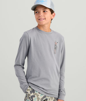 Kids Huk Truck Long Sleeve Tee