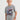 Huk kids' Full Throttle America 250 Tee in Sharkskin Heather, breathable short-sleeve fishing t-shirt, front view