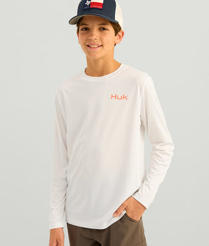 Kids Huk Fill Pursuit Performance Crew