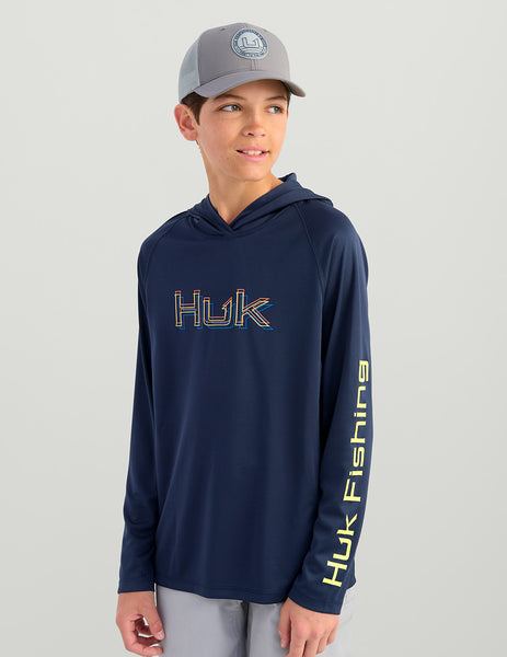 Huk Shirts For Men HUKu00ae HUK PURSUIT VENTED LONG SLEEVE (White