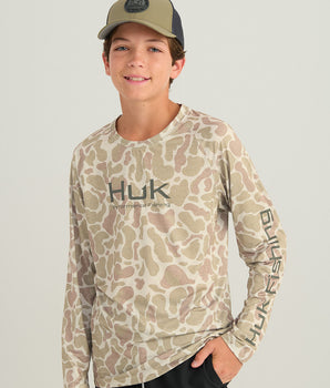 Kids Airweight KC Printed Crew