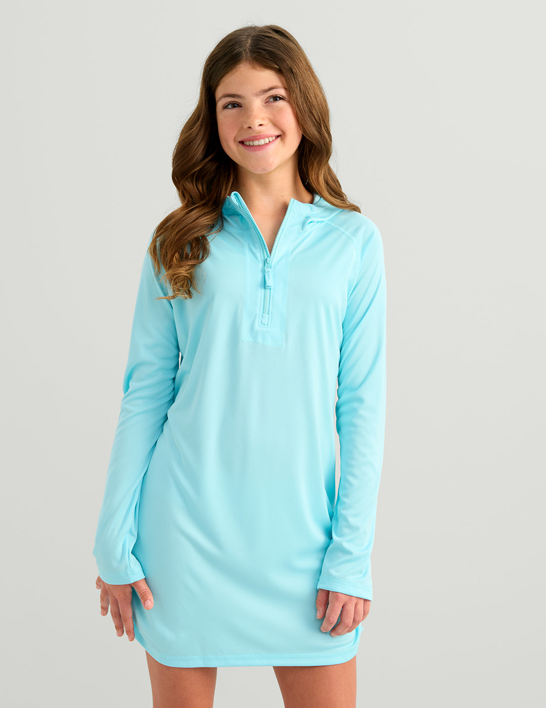 HUK Women's Girls Pursuit Cover-Up Dress | Caicos | YXS HUK Women's Girls Pursuit Cover-Up Dress | Caicos | YXS