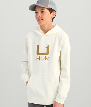 Kids Huk Barb U Cotton Fleece Hoodie