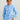Child wearing HUK Kids' Cotton Fleece Printed 1/4 Zip in Coastal Drift 2