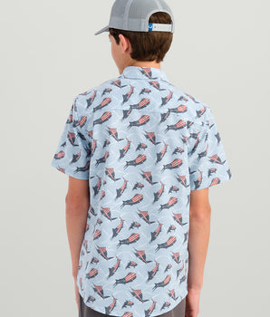 KC Kids Kona Short Sleeve Button-Down