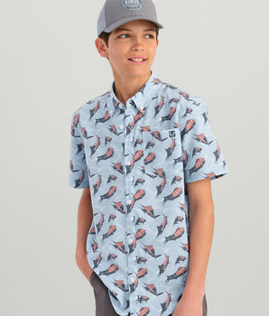 KC Kids Kona Short Sleeve Button-Down