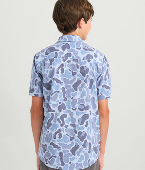 KC Kids Kona Short Sleeve Button-Down
