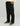 Child wearing HUK Kids' Cotton Fleece Sweatpant in Black